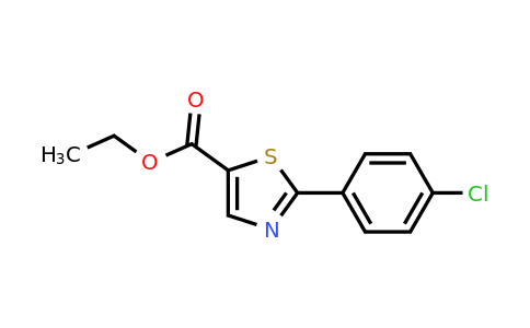 CAS 886369-30-8 | 2-(4-Chloro-phenyl)-thiazole-5-carboxylic acid ethyl ester