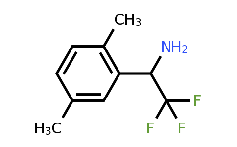 CAS 886369-46-6 | 1-(2,5-Dimethyl-phenyl)-2,2,2-trifluoro-ethylamine