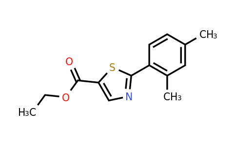 CAS 886369-51-3 | 2-(2,4-Dimethyl-phenyl)-thiazole-5-carboxylic acid ethyl ester