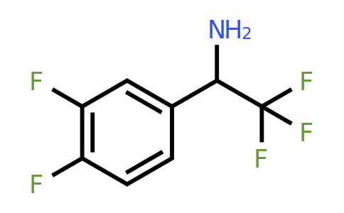 CAS 886369-62-6 | 1-(3,4-Difluoro-phenyl)-2,2,2-trifluoro-ethylamine