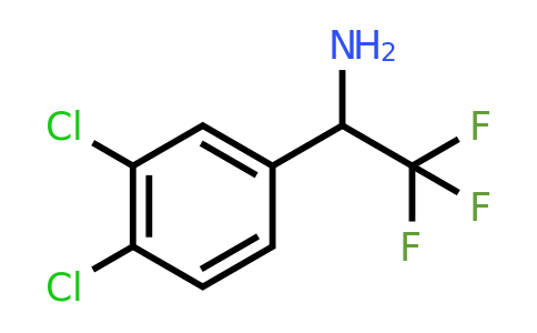 CAS 886369-74-0 | 1-(3,4-Dichloro-phenyl)-2,2,2-trifluoro-ethylamine