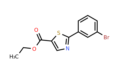 CAS 886369-76-2 | 2-(3-Bromo-phenyl)-thiazole-5-carboxylic acid ethyl ester