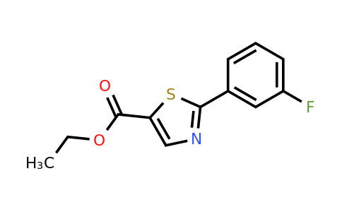 CAS 886369-79-5 | 2-(3-Fluoro-phenyl)-thiazole-5-carboxylic acid ethyl ester