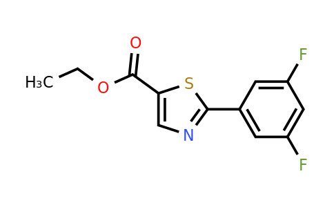 CAS 886369-92-2 | 2-(3,5-Difluoro-phenyl)-thiazole-5-carboxylic acid ethyl ester