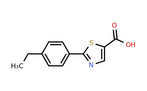 CAS 886370-11-2 | 2-(4-Ethyl-phenyl)-thiazole-5-carboxylic acid