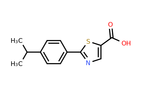 CAS 886370-14-5 | 2-(4-Isopropyl-phenyl)-thiazole-5-carboxylic acid