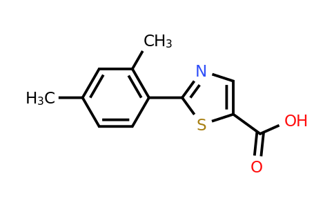 CAS 886370-26-9 | 2-(2,4-Dimethylphenyl)-1,3-thiazole-5-carboxylic acid
