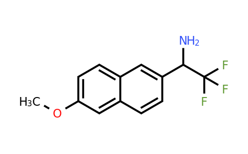 CAS 886370-46-3 | 2,2,2-Trifluoro-1-(6-methoxy-naphthalen-2-YL)-ethylamine