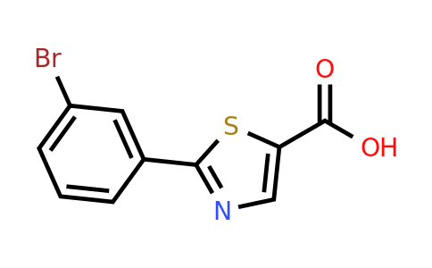 CAS 886370-50-9 | 2-(3-Bromo-phenyl)-thiazole-5-carboxylic acid
