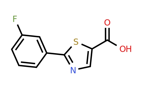 CAS 886370-53-2 | 2-(3-Fluoro-phenyl)-thiazole-5-carboxylic acid