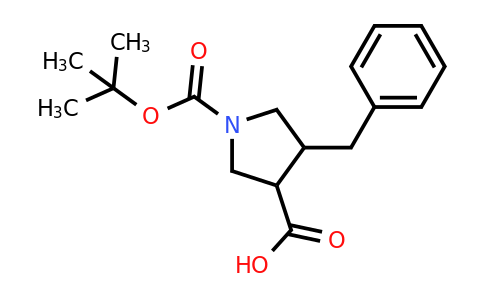 CAS 886370-56-5 | 4-Benzyl-pyrrolidine-1,3-dicarboxylic acid 1-tert-butyl ester