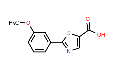 CAS 886370-57-6 | 2-(3-Methoxy-phenyl)-thiazole-5-carboxylic acid