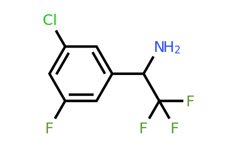 CAS 886370-61-2 | 1-(3-Chloro-5-fluoro-phenyl)-2,2,2-trifluoro-ethylamine