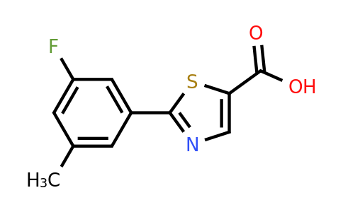 CAS 886370-64-5 | 2-(3-Fluoro-5-methyl-phenyl)-thiazole-5-carboxylic acid