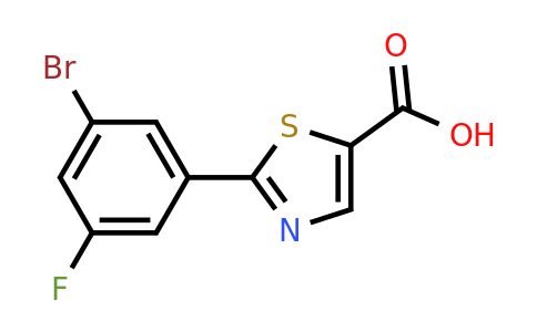 CAS 886370-71-4 | 2-(3-Bromo-5-fluoro-phenyl)-thiazole-5-carboxylic acid