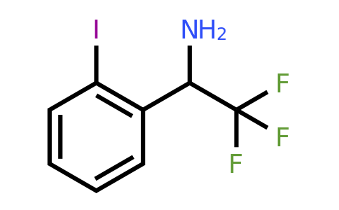 CAS 886370-84-9 | 2,2,2-Trifluoro-1-(2-iodo-phenyl)-ethylamine