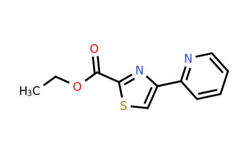 CAS 886370-87-2 | 4-Pyridin-2-YL-thiazole-2-carboxylic acid ethyl ester