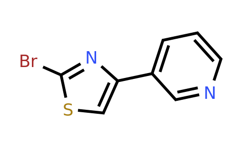 CAS 886370-95-2 | 3-(2-Bromo-thiazol-4-YL)-pyridine