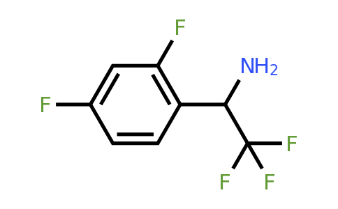 CAS 886371-08-0 | 1-(2,4-Difluoro-phenyl)-2,2,2-trifluoro-ethylamine
