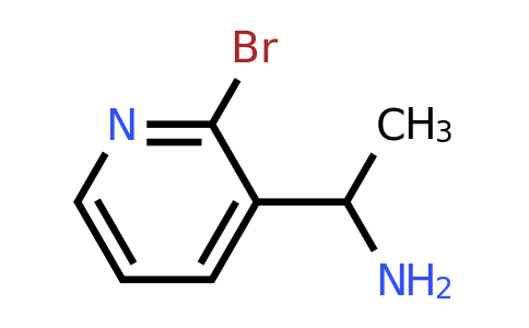 CAS 886371-17-1 | 1-(2-Bromo-pyridin-3-YL)-ethylamine