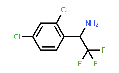 CAS 886371-18-2 | 1-(2,4-Dichloro-phenyl)-2,2,2-trifluoro-ethylamine