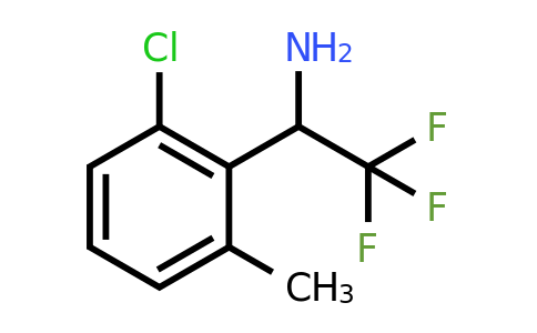 CAS 886371-31-9 | 1-(2-Chloro-6-methyl-phenyl)-2,2,2-trifluoro-ethylamine