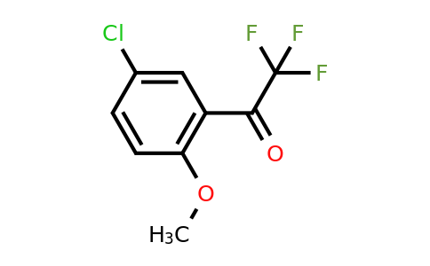 CAS 886371-34-2 | 5'-Chloro-2'-methoxy-2,2,2-trifluoroacetophenone