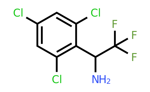 CAS 886371-46-6 | 2,2,2-Trifluoro-1-(2,4,6-trichloro-phenyl)-ethylamine