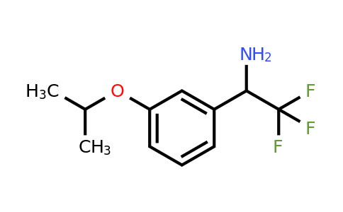 CAS 886371-63-7 | 2,2,2-Trifluoro-1-(3-isopropoxy-phenyl)-ethylamine