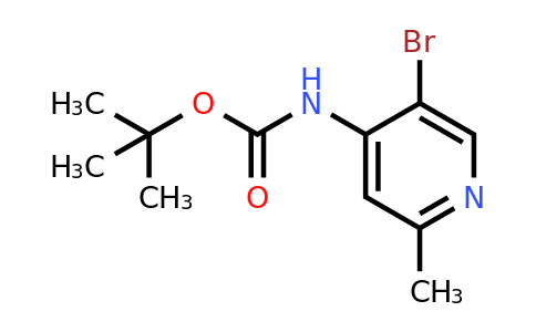 CAS 886371-87-5 | (5-Bromo-2-methyl-pyridin-4-YL)-carbamic acid tert-butyl ester