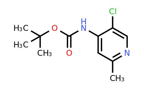 CAS 886371-89-7 | (5-Chloro-2-methyl-pyridin-4-YL)-carbamic acid tert-butyl ester