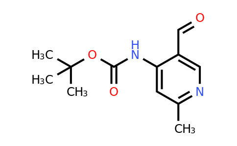CAS 886371-93-3 | (5-Formyl-2-methyl-pyridin-4-YL)-carbamic acid tert-butyl ester