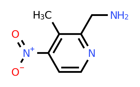 CAS 886372-17-4 | (3-Methyl-4-nitropyridin-2-YL)methanamine