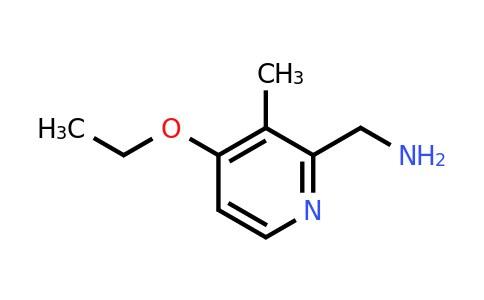 CAS 886372-25-4 | (4-Ethoxy-3-methylpyridin-2-YL)methanamine