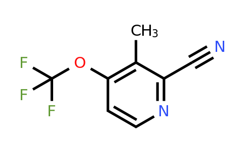 CAS 886372-31-2 | 3-Methyl-4-trifluoromethoxy-pyridine-2-carbonitrile