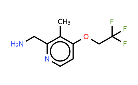 CAS 886372-37-8 | C-[3-methyl-4-(2,2,2-trifluoro-ethoxy)-pyridin-2-YL]-methylamine