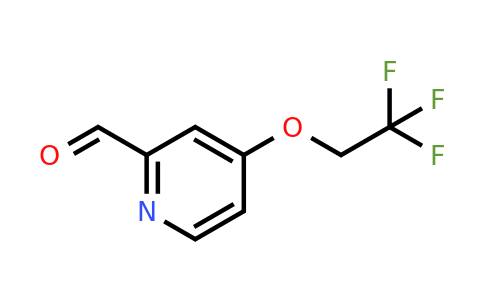 CAS 886372-41-4 | 4-(2,2,2-Trifluoro-ethoxy)-pyridine-2-carbaldehyde