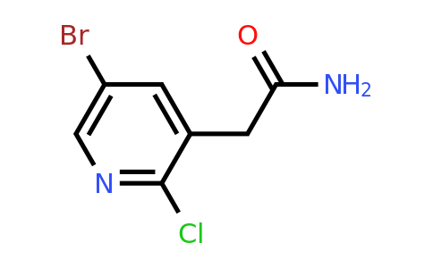 CAS 886372-73-2 | 5-Bromo-2-chloro-pyridin-3-ylacetamide