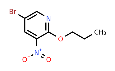 CAS 886372-78-7 | 5-Bromo-3-nitro-2-propoxy-pyridine