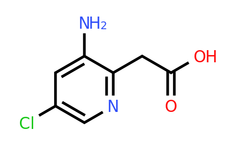 CAS 886373-86-0 | (3-Amino-5-chloro-pyridin-2-YL)-acetic acid
