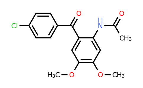 CAS 886493-95-4 | N-(2-(4-Chlorobenzoyl)-4,5-dimethoxyphenyl)acetamide