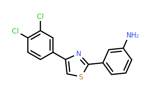 CAS 886495-58-5 | 3-(4-(3,4-Dichlorophenyl)thiazol-2-yl)aniline