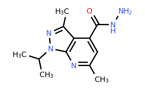CAS 886495-95-0 | 1-Isopropyl-3,6-dimethyl-1H-pyrazolo[3,4-b]pyridine-4-carbohydrazide