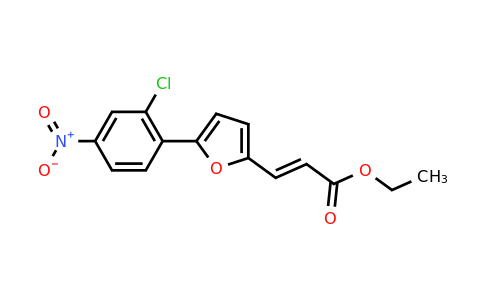 CAS 886496-41-9 | Ethyl 3-(5-(2-chloro-4-nitrophenyl)furan-2-yl)acrylate