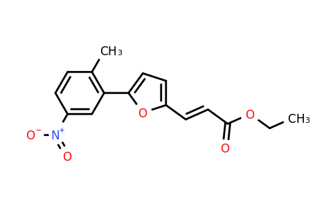CAS 886496-52-2 | Ethyl 3-(5-(2-methyl-5-nitrophenyl)furan-2-yl)acrylate