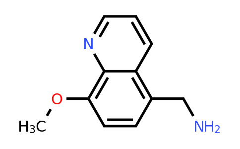 CAS 886496-57-7 | (8-Methoxyquinolin-5-yl)methanamine