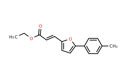 CAS 886497-01-4 | Ethyl 3-(5-(p-tolyl)furan-2-yl)acrylate