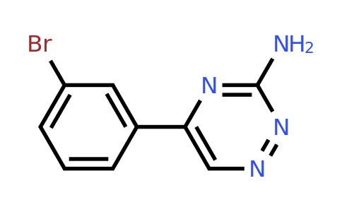 5-(3-Bromophenyl)-1,2,4-triazin-3-amine