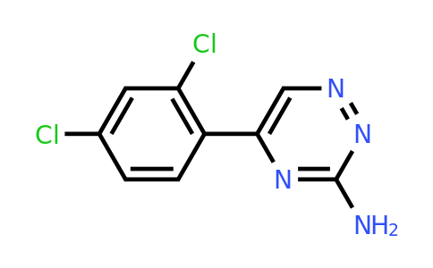 CAS 886497-24-1 | 5-(2,4-Dichlorophenyl)-1,2,4-triazin-3-amine