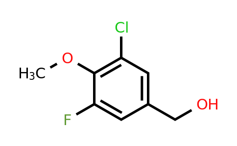 CAS 886497-33-2 | (3-Chloro-5-fluoro-4-methoxyphenyl)methanol